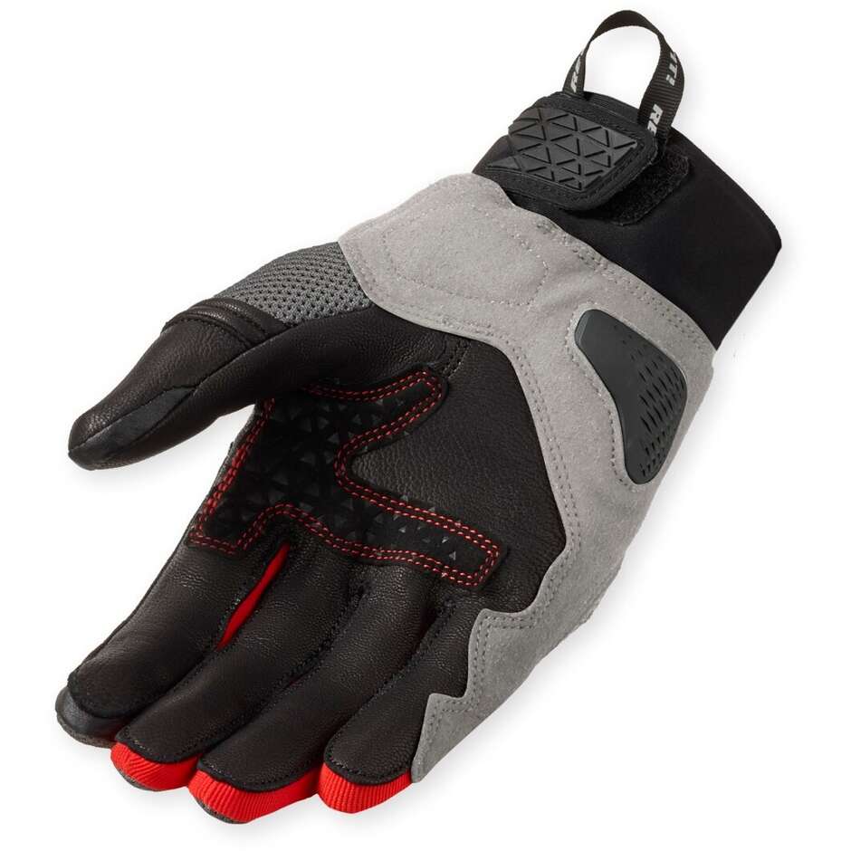 Rev'it Speedart Air Motorradhandschuhe grau rot