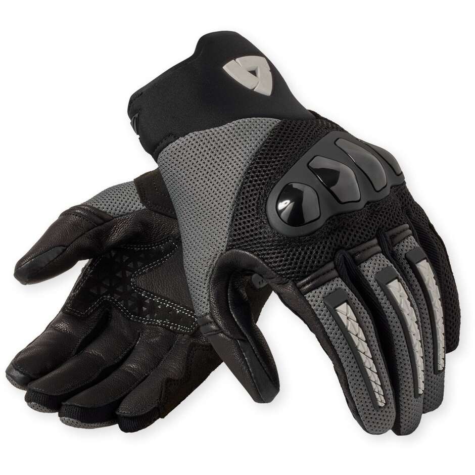 Rev'it Speedart Air Motorradhandschuhe Schwarz Grau
