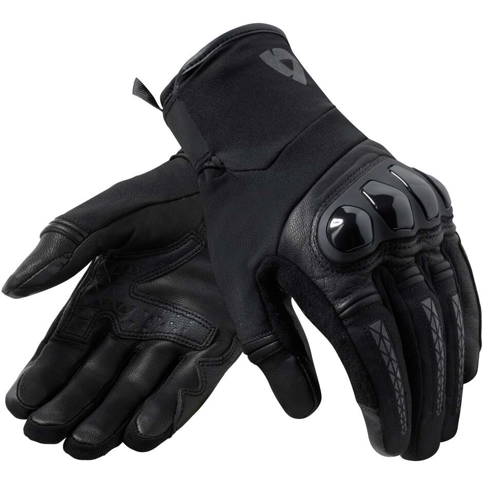 Rev'it SPEEDART H2O Fabric Motorcycle Gloves Black