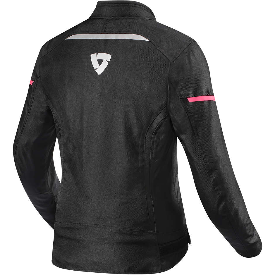 Rev'it SPRINT H2O Women's Motorcycle Jacket Black Pink