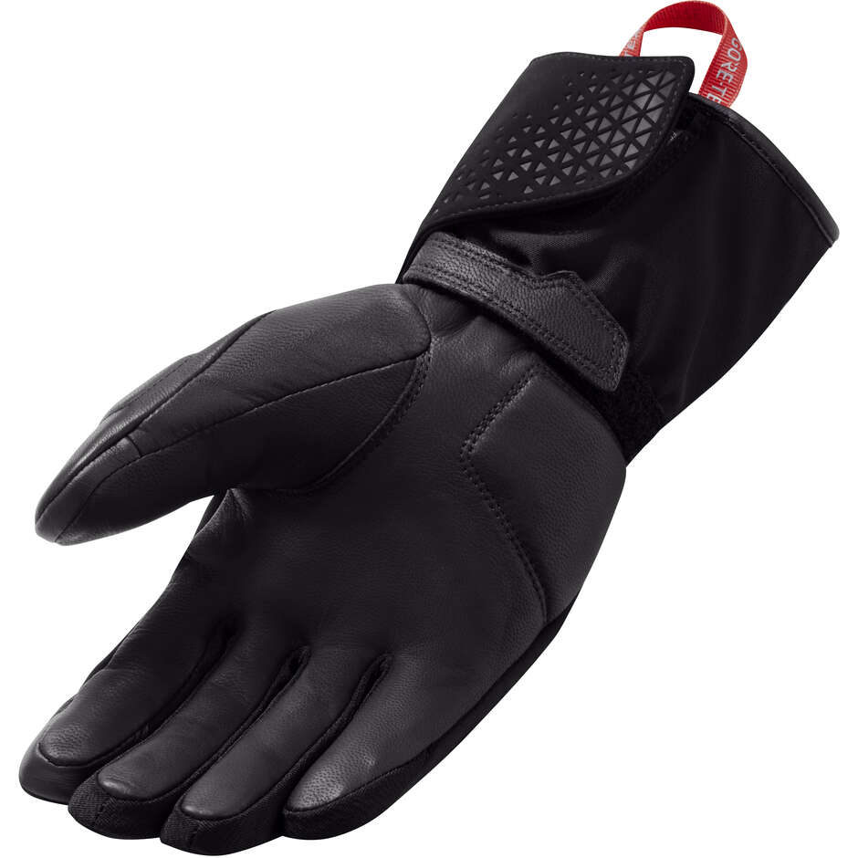 Rev'it STRATOS 3 GTX LADIES Women's Leather Motorcycle Gloves Black