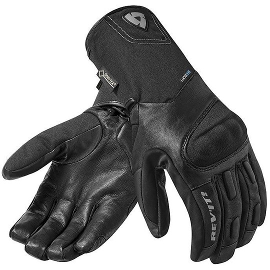 Rev'it Stratos GTX Black Gore-Tex Winter Gloves