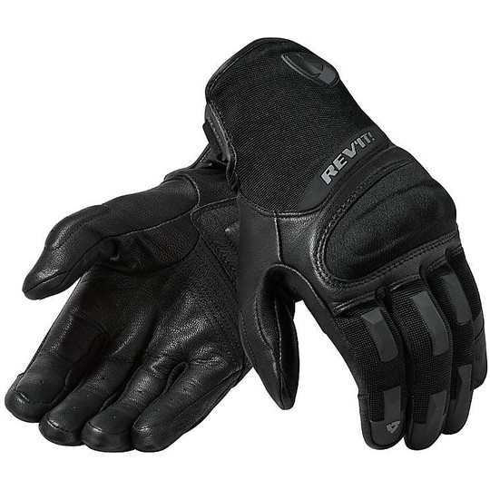 Rev'it STRIKER 3 Black Summer Motorcycle Gloves