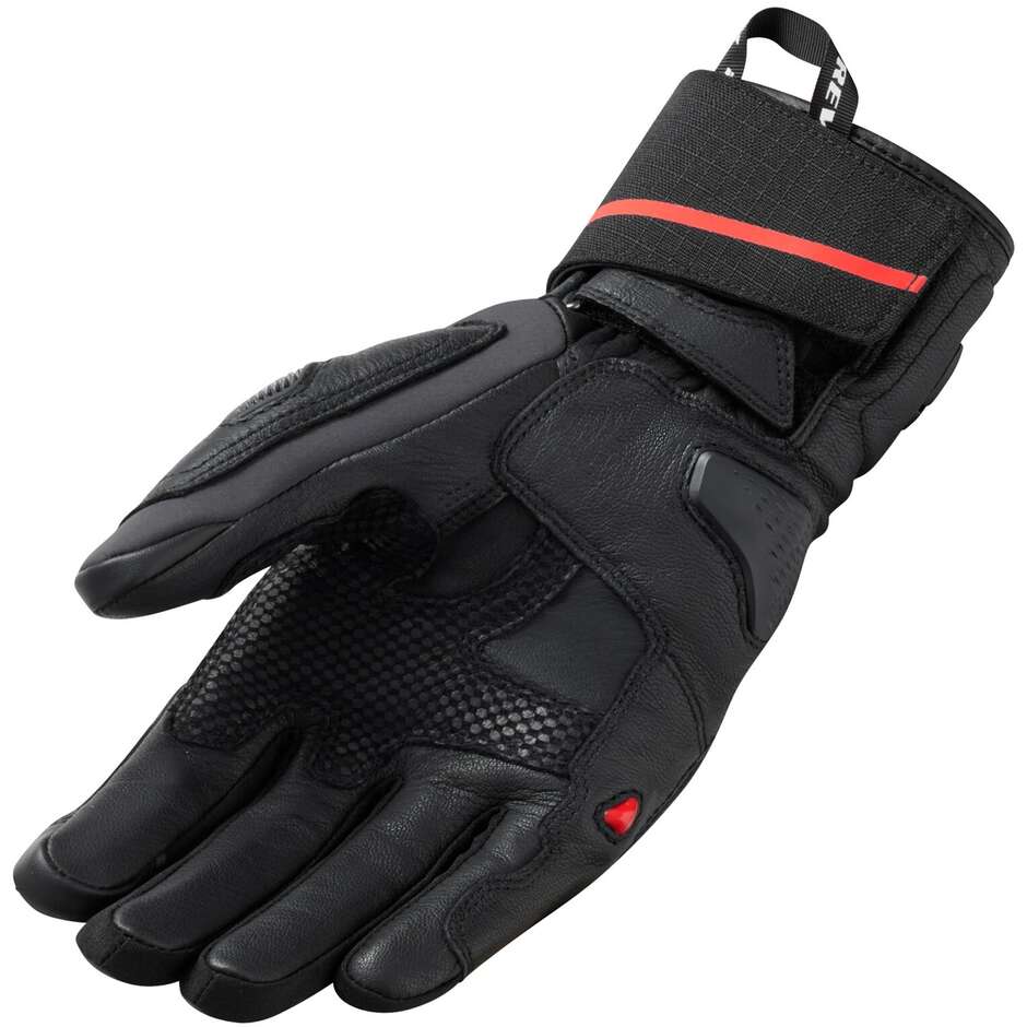 Rev'it SUMMIT 4 H2O Motorcycle Touring Gloves Black Gray