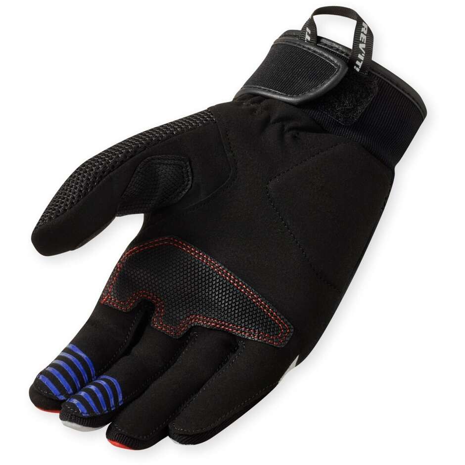 Rev'it Surge Motorcycle Gloves Black Red