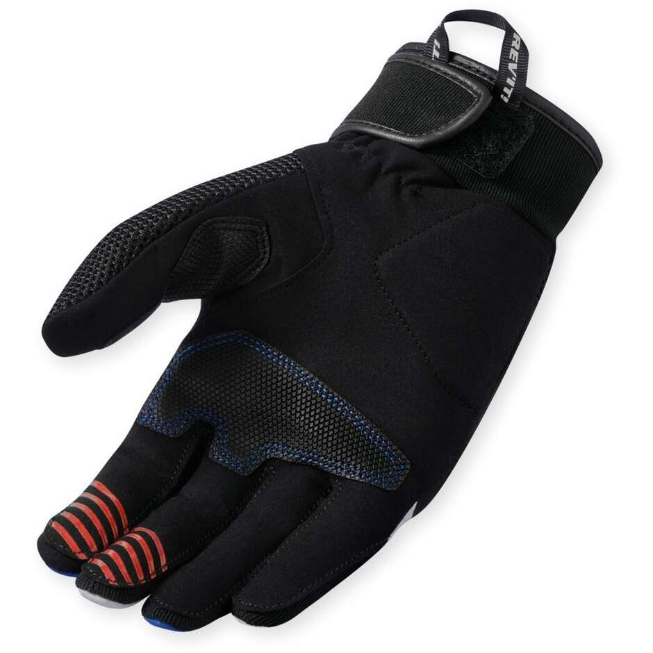 Rev'it Surge Motorradhandschuhe Schwarz Blau