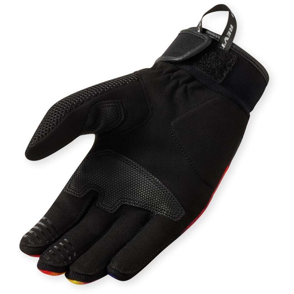 Rev'it Surge Motorradhandschuhe Schwarz Orange