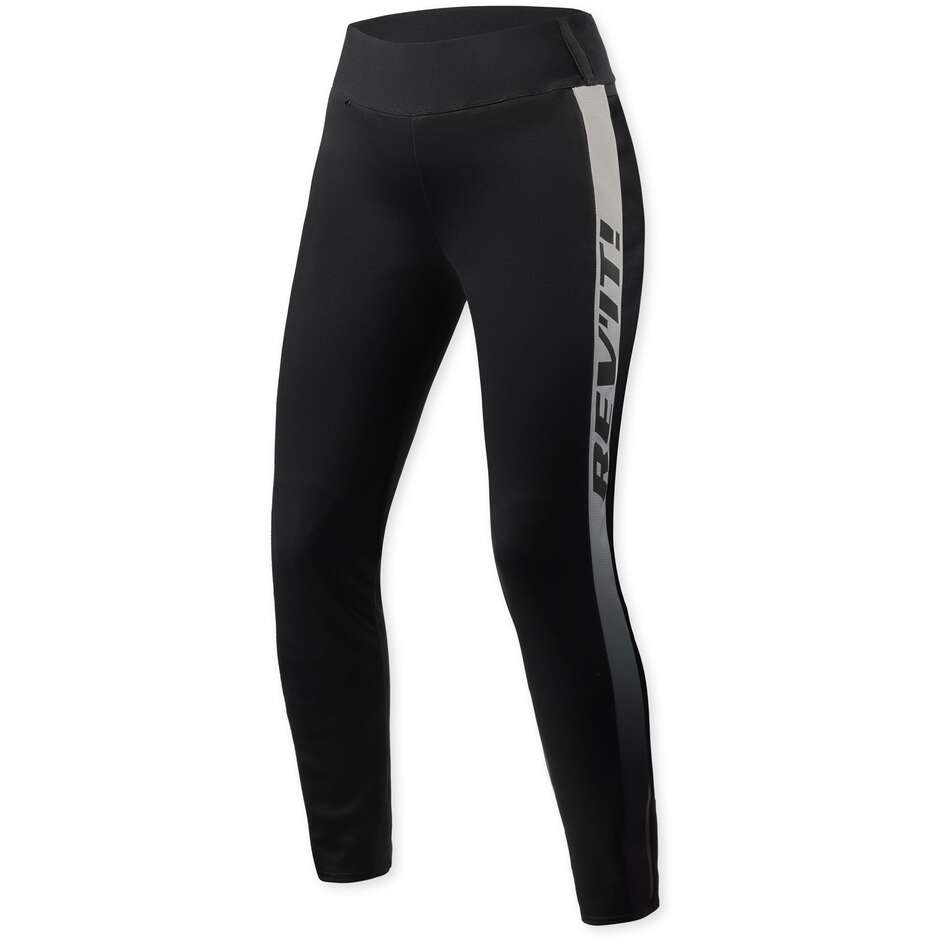 Rev'it Talia Damen-Motorradleggings Schwarz Weiß Norma
