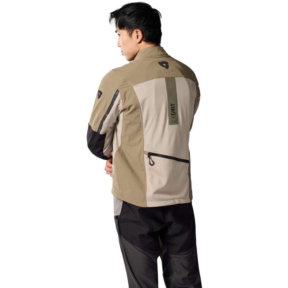 Rev'it Territory 2 Motorcycle Jacket Sand Green