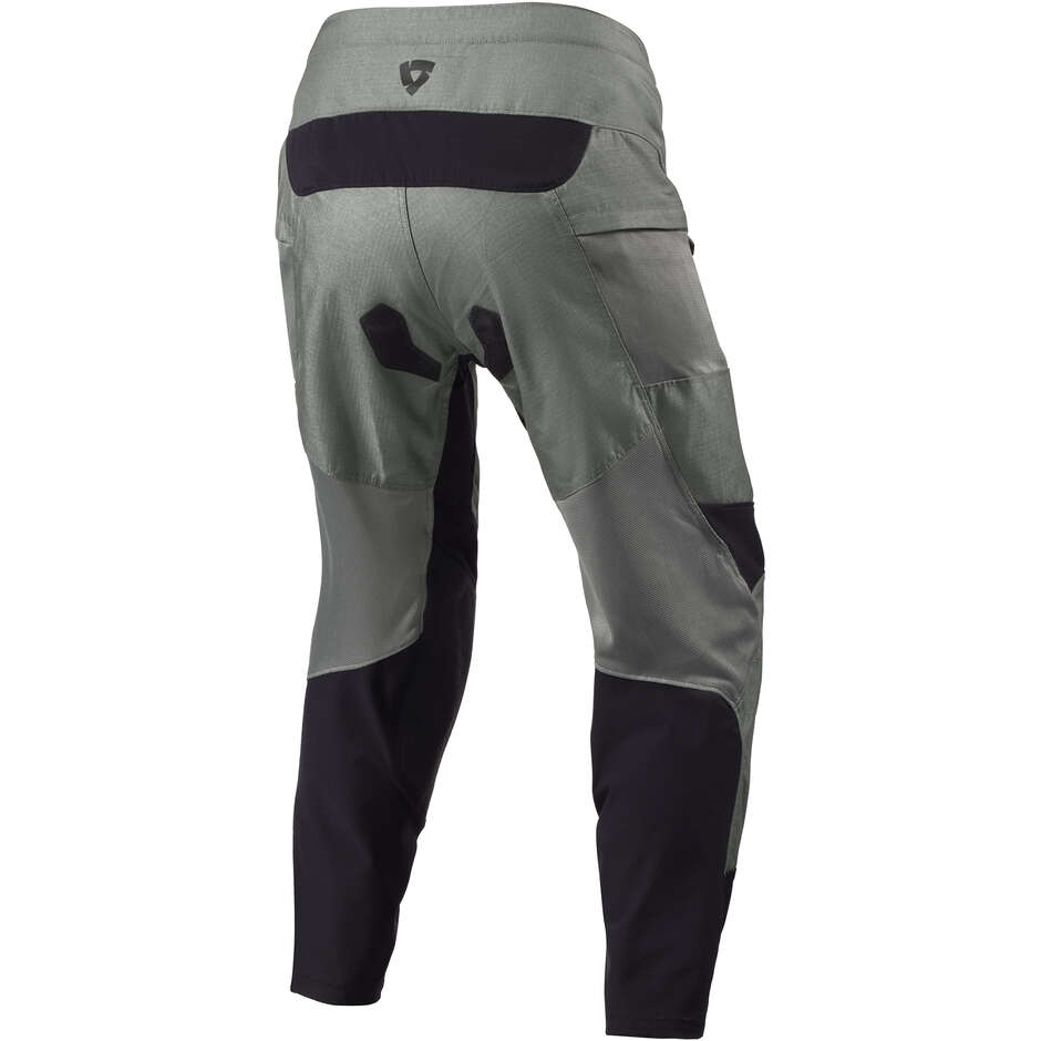 Rev'it TERRITORY Off Road Motorcycle Pants Medium Gray - Stretched
