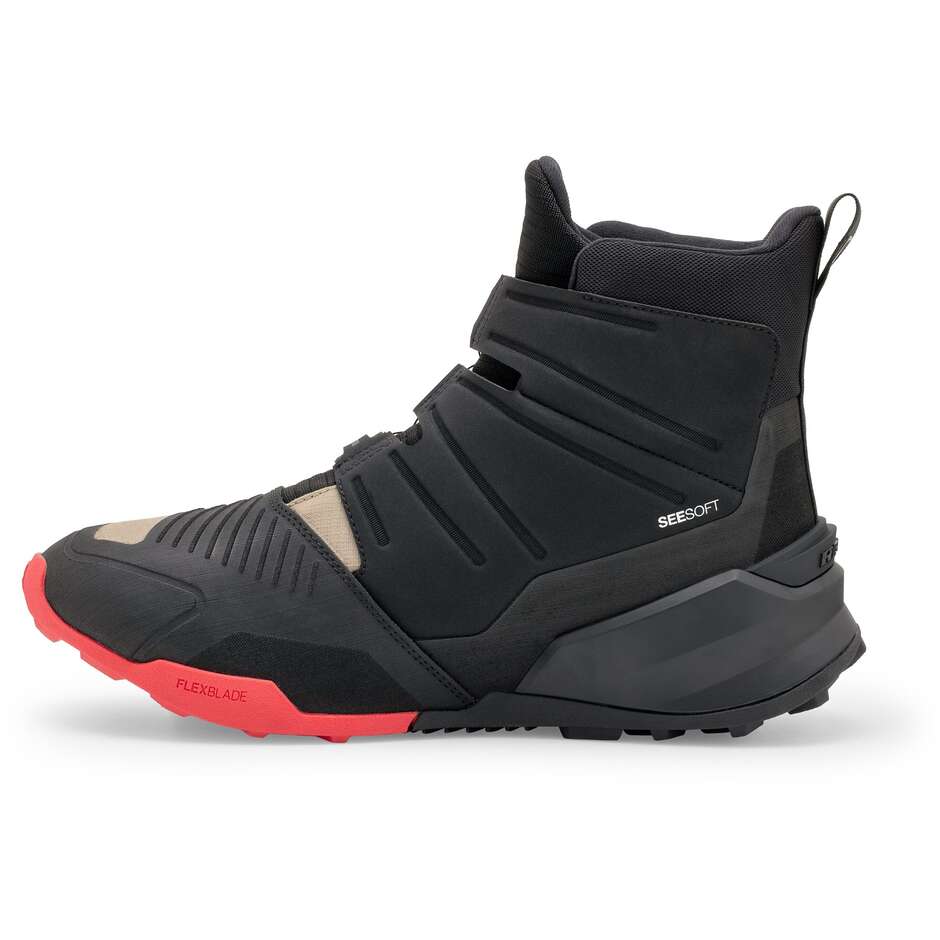 Rev'it Undercut H2O Motorcycle Shoes Black Sand