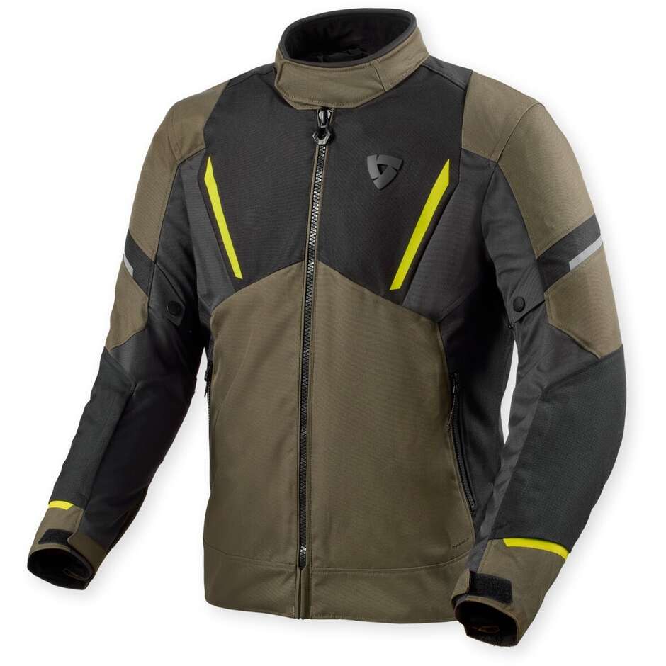 Rev'it Undulate H2O Motorradjacke Asphalt Anthrazit