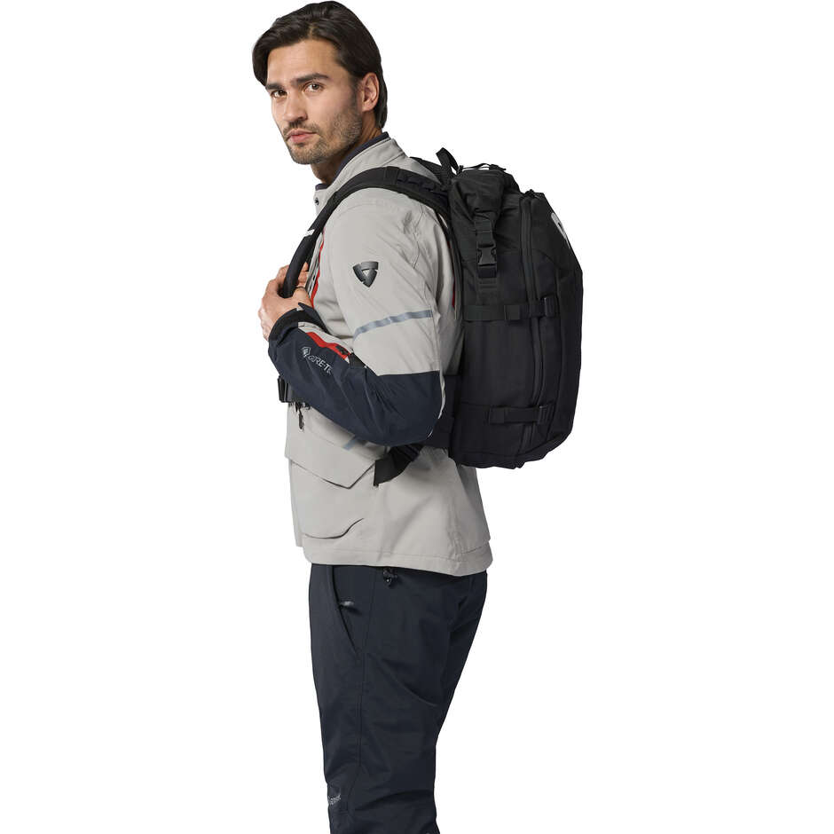 REV'IT Vastour Motorradrucksack Schwarz