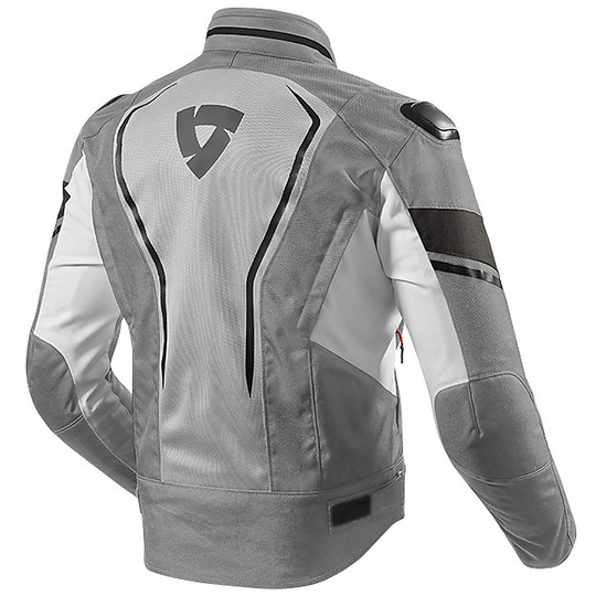 Rev'it VERTEX AIR Light Gray Motorcycle Jacket