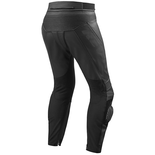 Rev'it VERTEX GT Black Leather Short Pants