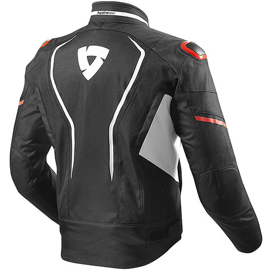 Rev'it VERTEX H2O Fabric Motorcycle Jacket Red White