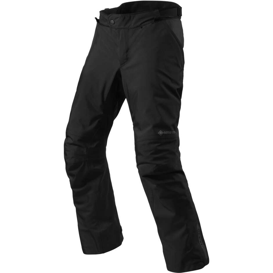 Rev'it VERTICAL GTX Black Motorcycle Touring Pants - Stretched