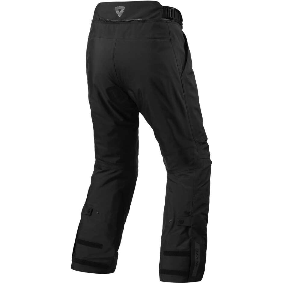 Rev'it VERTICAL GTX Black Motorcycle Touring Pants - Stretched