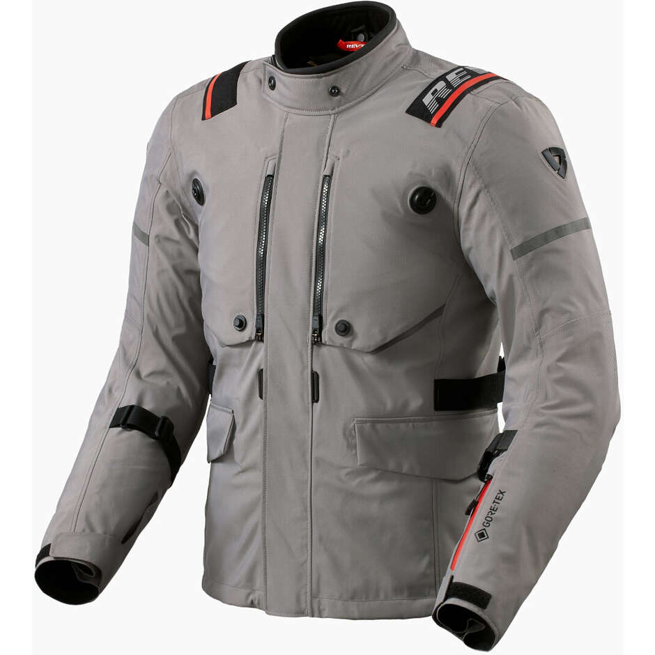 Rev'it Vertical GTX Gore-Tex Touring-Motorradjacke, Dunkelgrau