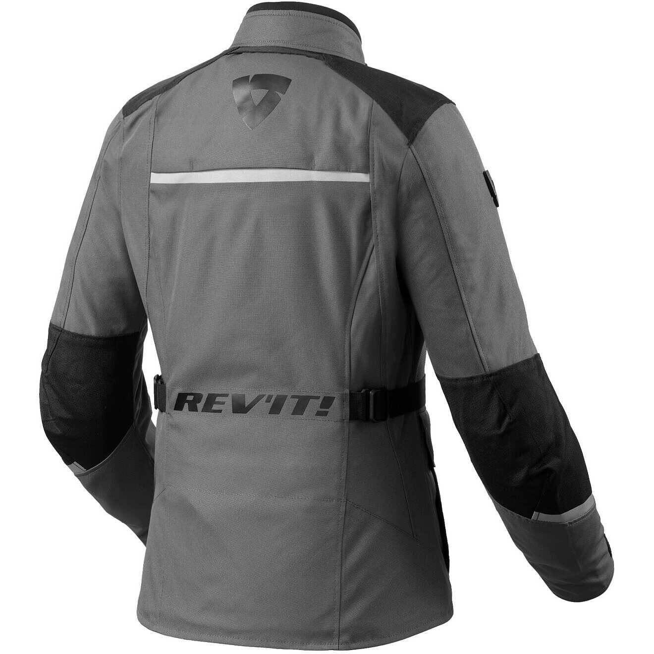 Rev'it VOLTIAC 3 H2O LADIES Touring Motorcycle Jacket Gray Black For