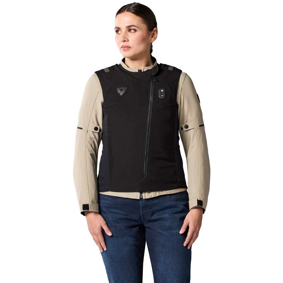 Rev'it Women's Motorcycle Airbag AVERTUM STREET TECH-AIR LADIES Black