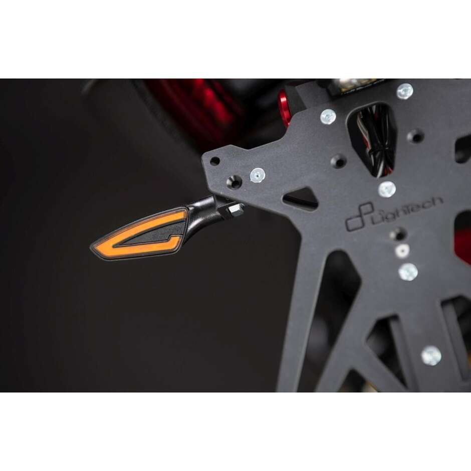 Richtungsanzeiger Motorradpfeile LighTech 932 Schwarz