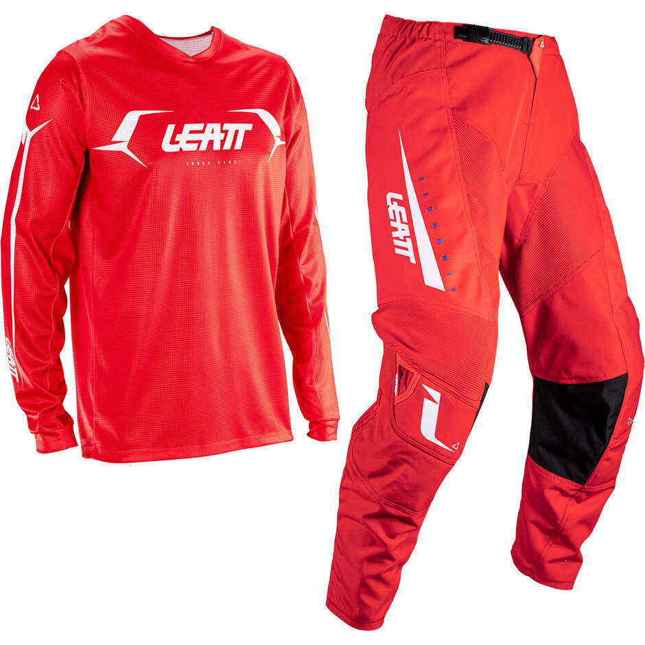 Ride Kit Moto Cross 3.5 V26 Leatt Rot