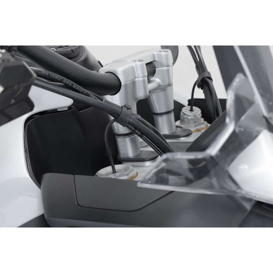 Riser Bar 30mm Sw-Motech LEH.11.039.10500/S Per TRIUMPH Tiger1200/GT (22-24)