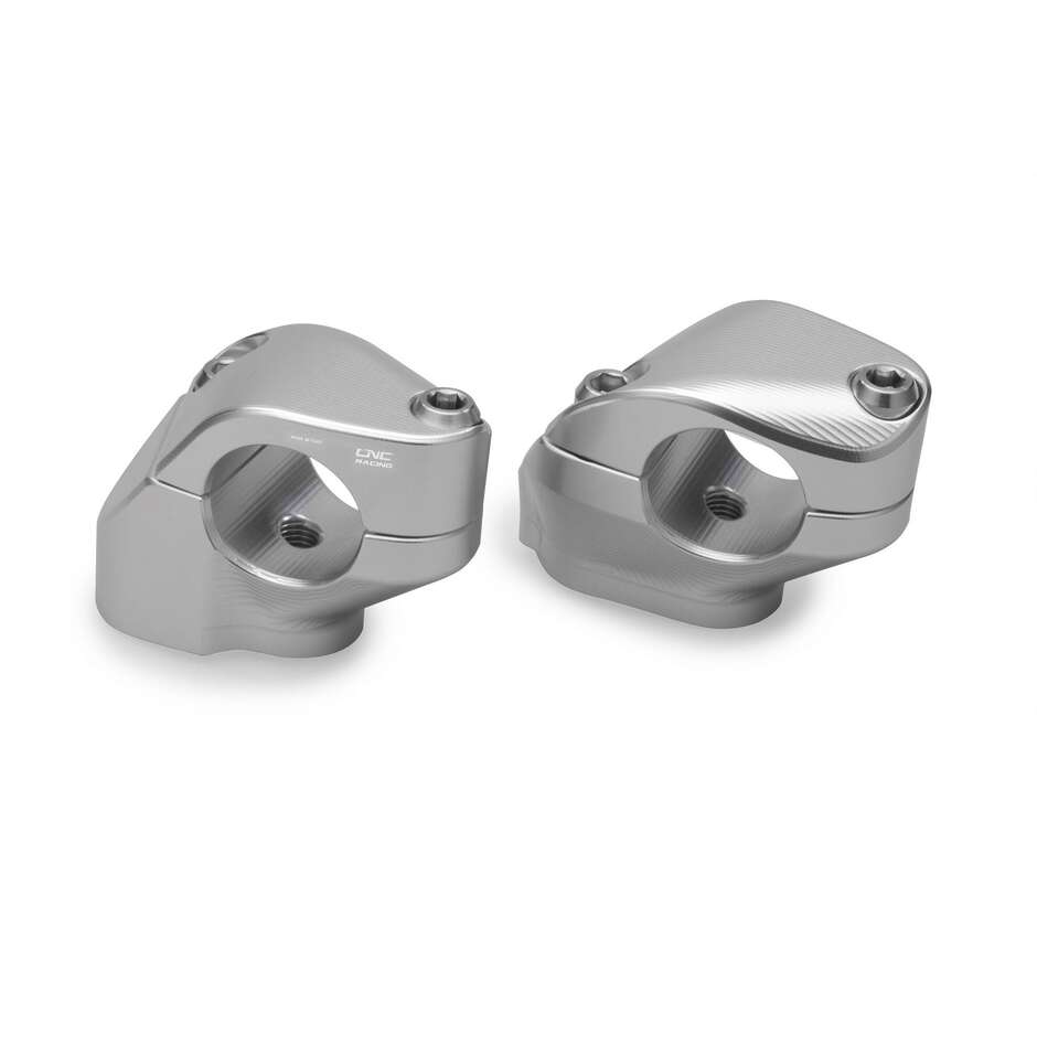 Riser completo RM249 MV Agusta Brutale 2016+ CNC Racing Argento