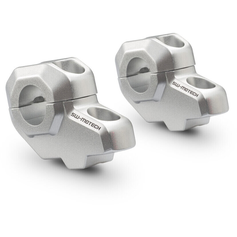 Riser Manubrio Inclinati Argento Sw-Motech LEH.00.039.21001/S