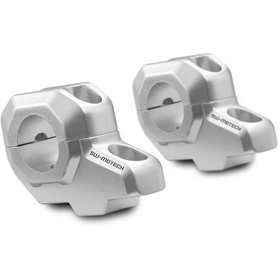 Riser Manubrio Inclinati Argento Sw-Motech LEH.00.039.23100/S