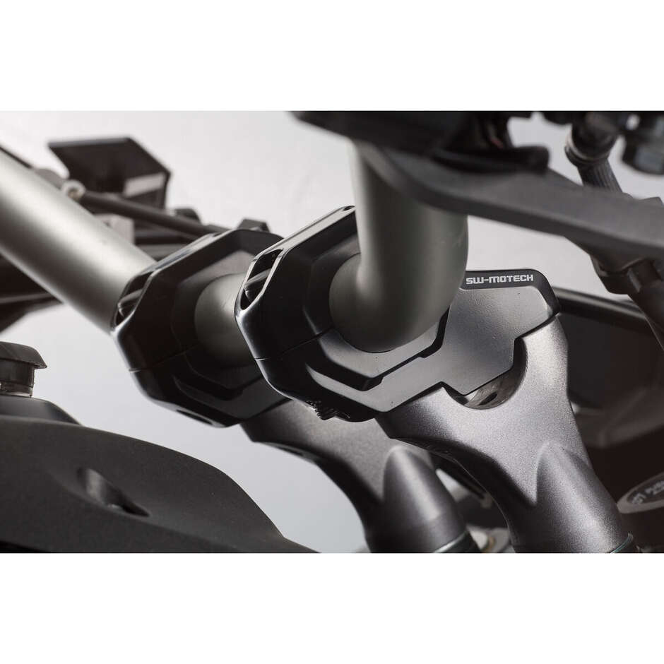 Riser Manubrio Inclinati Nero Sw-Motech LEH.00.039.23100/B