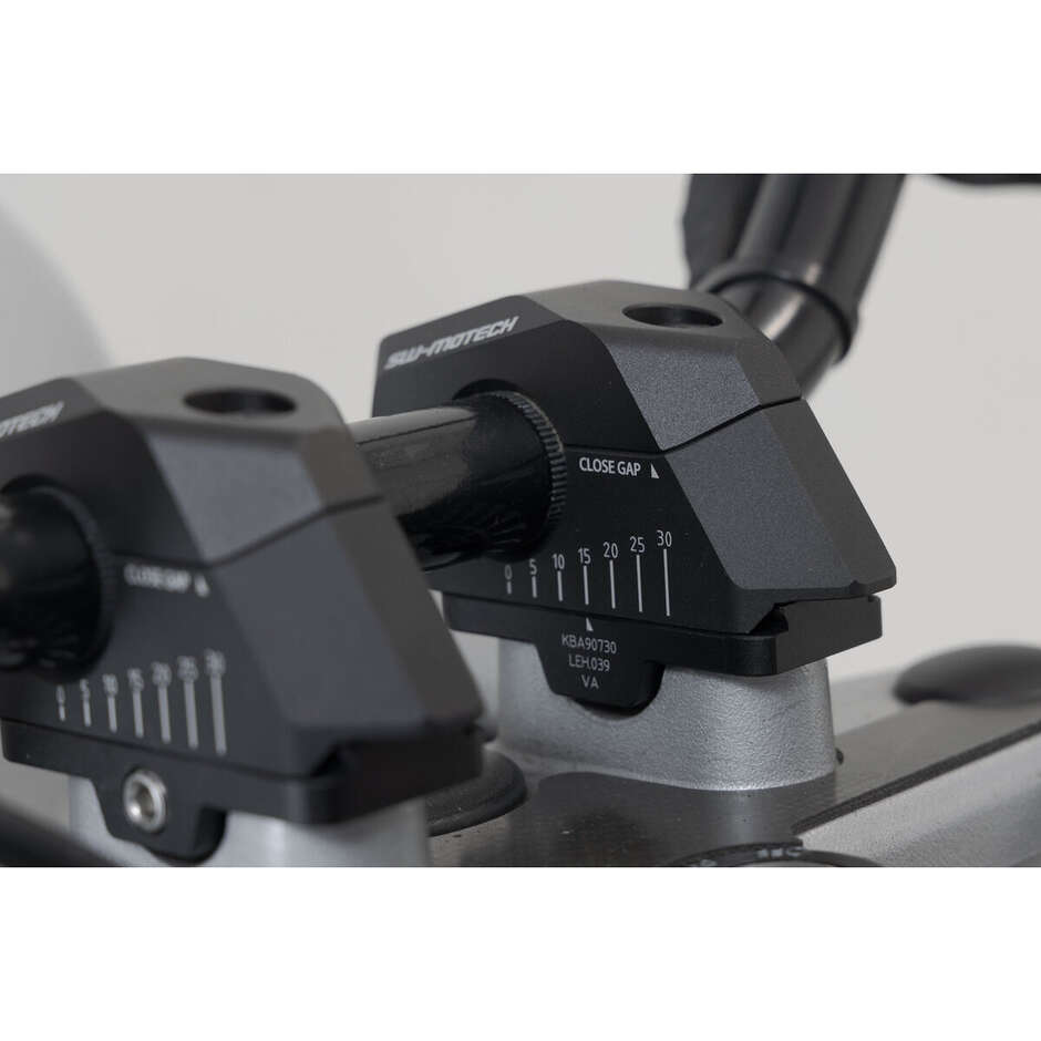 Riser Manubrio Inclinato Regolabile Nero Sw-Motech LEH.00.039.30000/B