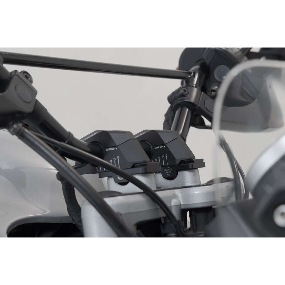 Riser Manubrio Inclinato Regolabile Nero Sw-Motech LEH.00.039.30000/B