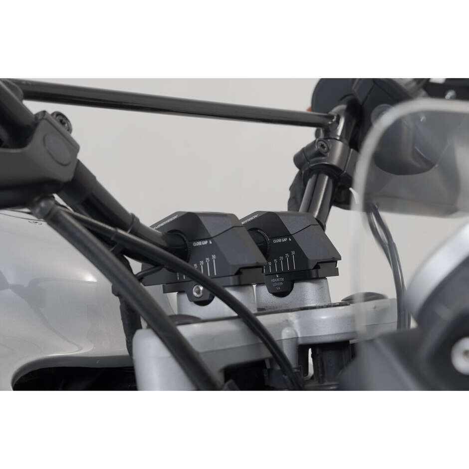 Riser Manubrio Inclinato Regolabile Nero Sw-Motech LEH.00.039.30000/B