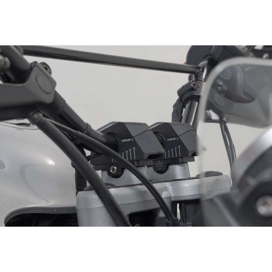 Riser Manubrio Inclinato Regolabile Nero Sw-Motech LEH.00.039.30000/B