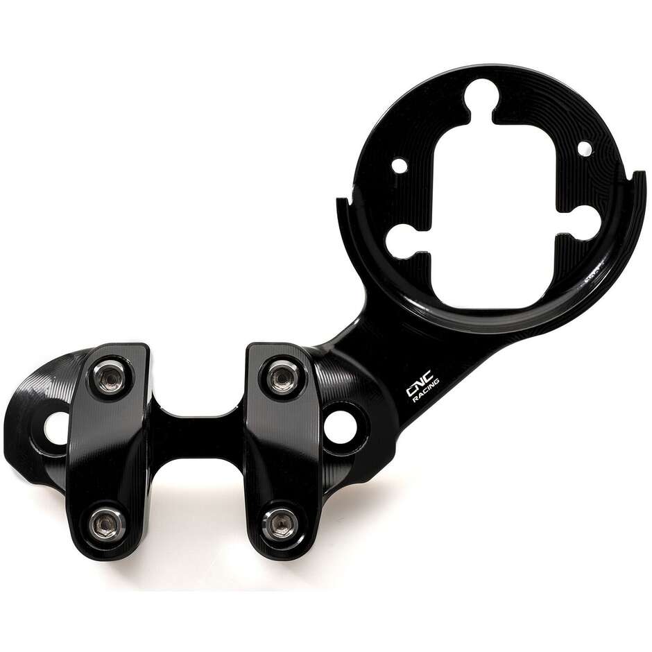 Riser RM246 completo di supporto strumentazione Ducati Scrambler CNC Racing Nero