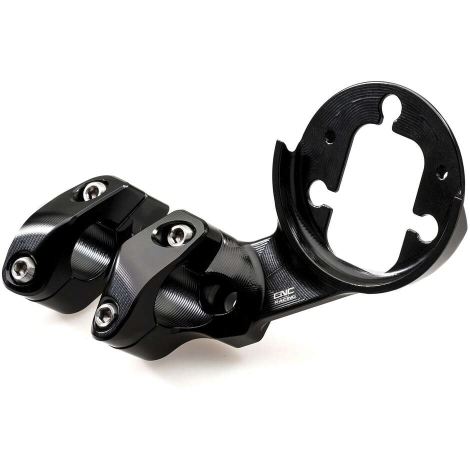 Riser RM246 completo di supporto strumentazione Ducati Scrambler CNC Racing Nero