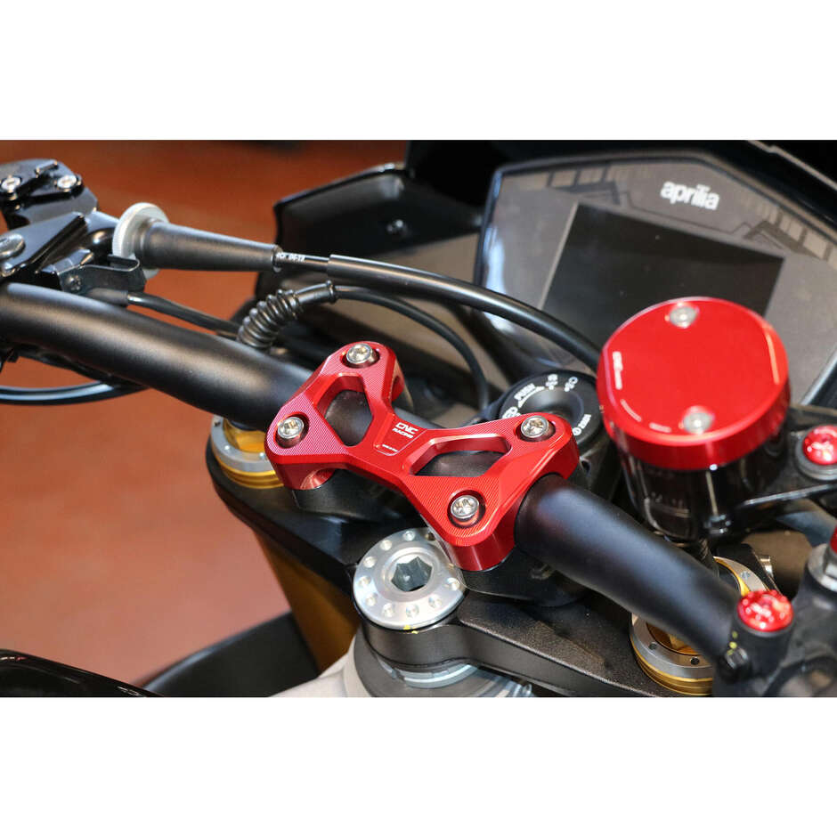 Riser RM256 Aprilia Tuono - Moto Guzzi v85 TT CNC Racing Rot