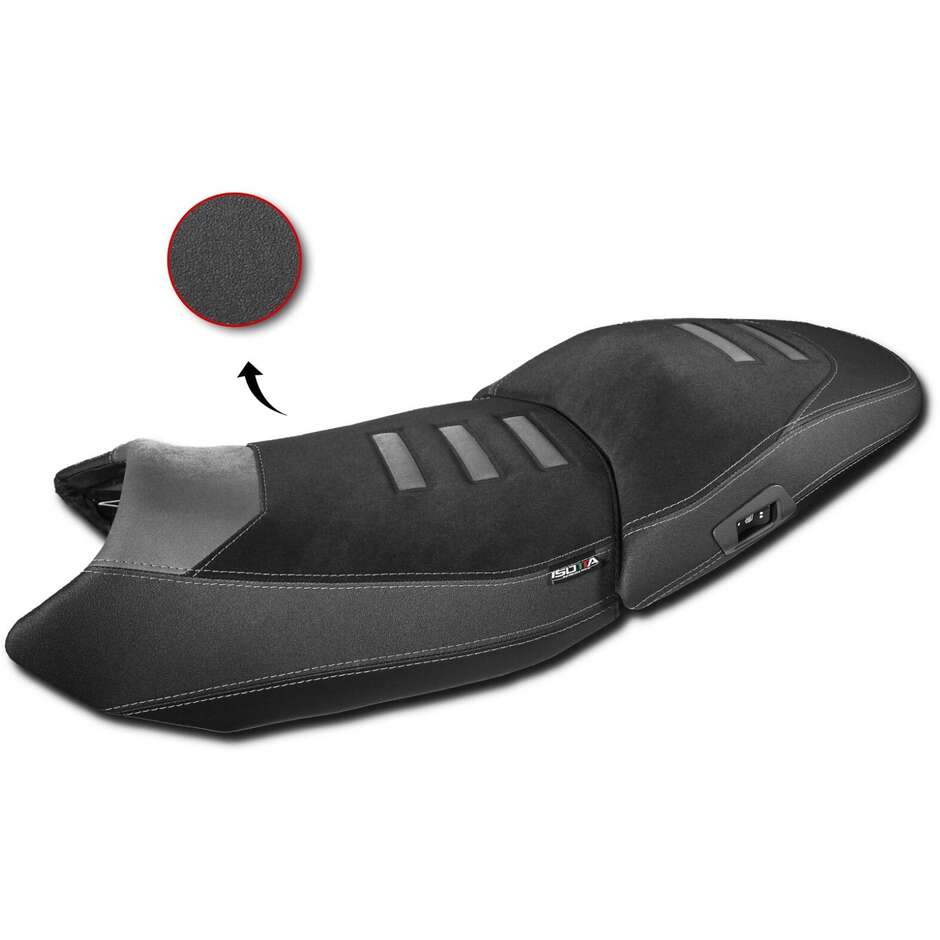 Rivestimento Sella Isotta In FIBRA 3D per BMW R1300 GS Dal 2024 Nero