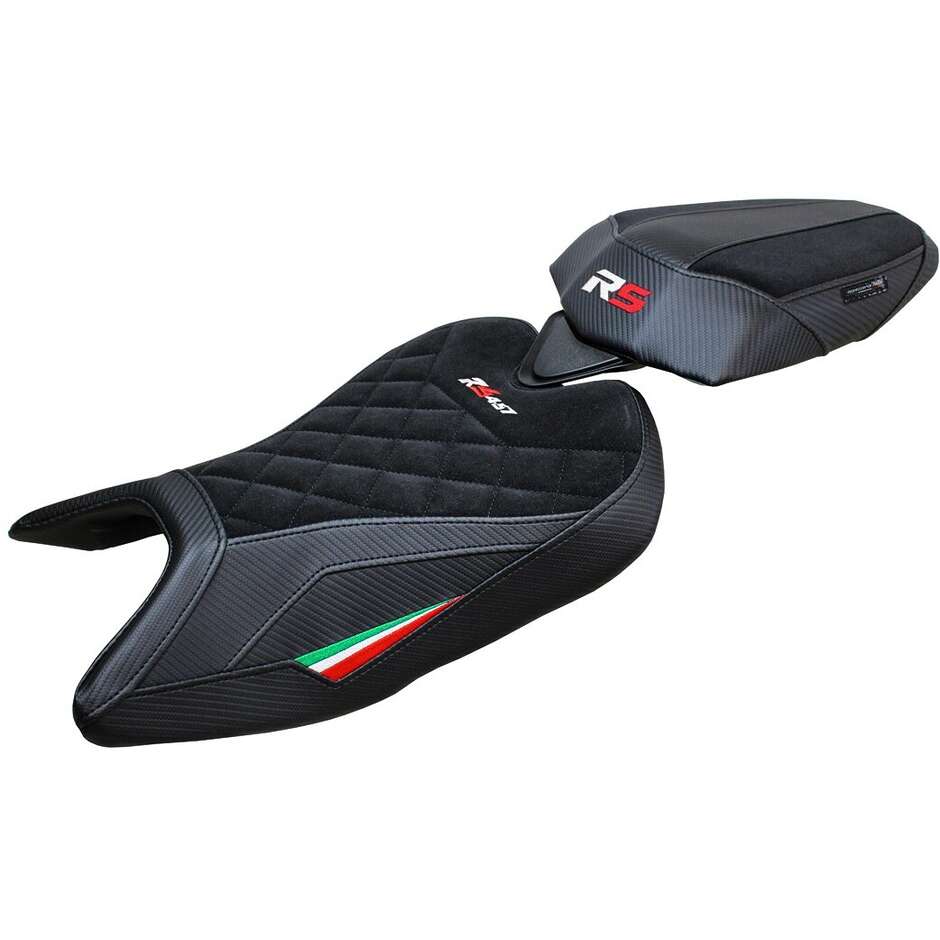 Rivestimento Sella TPZ Italia Specifico Per Aprilia RS 457 2023-2025 Modello Bezz Velvet Special Edition