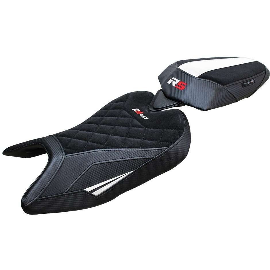 Rivestimento Sella TPZ Italia Specifico Per Aprilia RS 457 2023-2025 Modello Bezz Velvet Special Edition