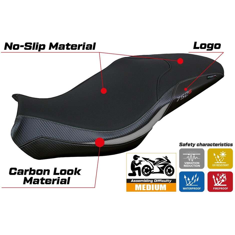 Rivestimento Sella TPZ Italia Specifico Per Benelli 752 S 2019-2025 Modello Lima