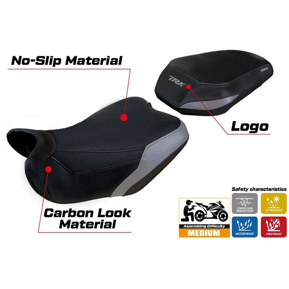 Rivestimento Sella TPZ Italia Specifico Per Benelli TRK 702 2023-2025 Modello Taisha Comfort System