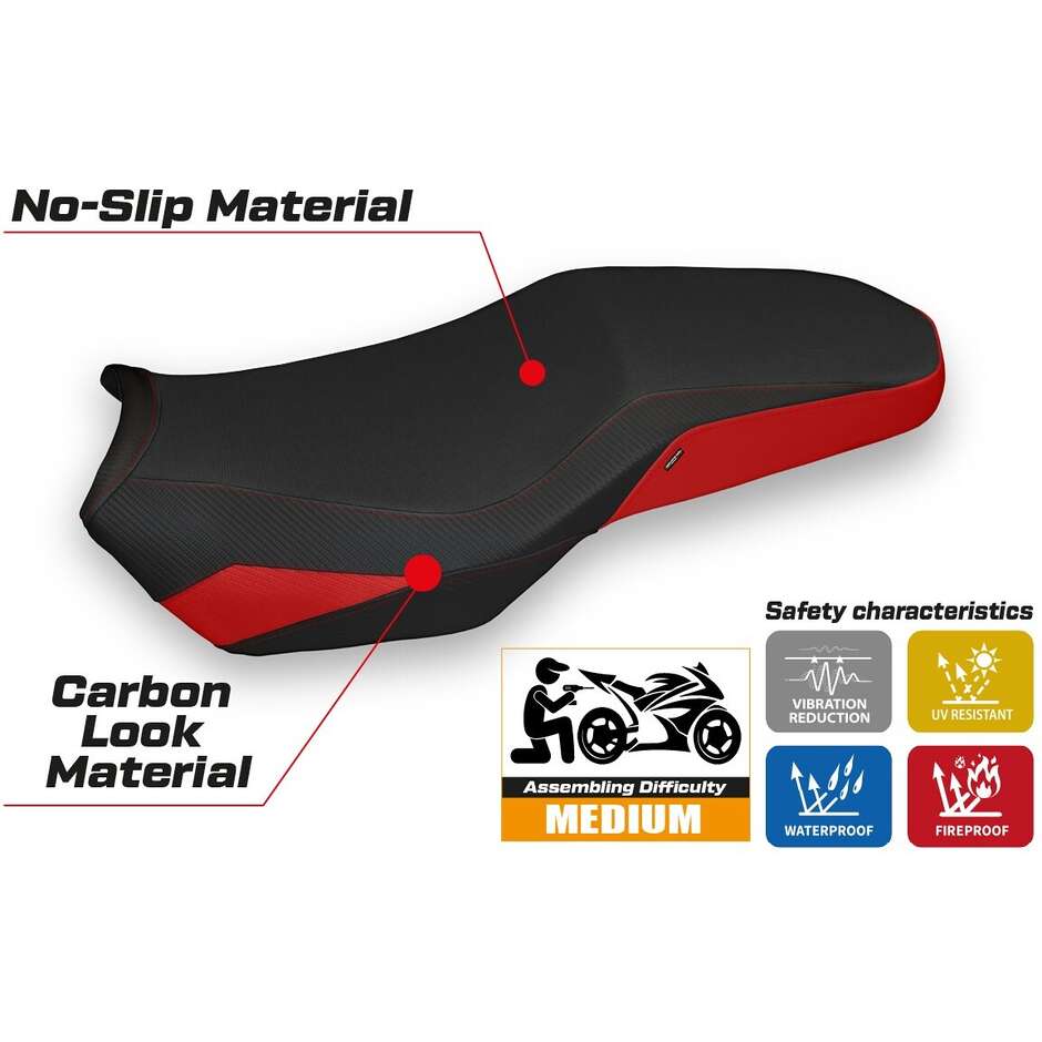 Rivestimento Sella TPZ Italia Specifico Per BMW F 750-800-850 GS 2018-2025 Modello Marsh 3