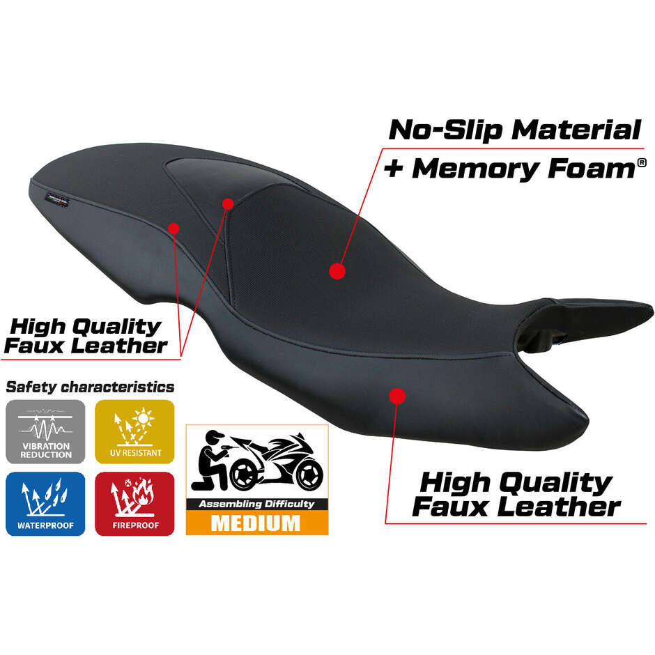 Rivestimento Sella TPZ Italia Specifico Per BMW F 800 R 2009 - 2020 Modello Maili Comfort System