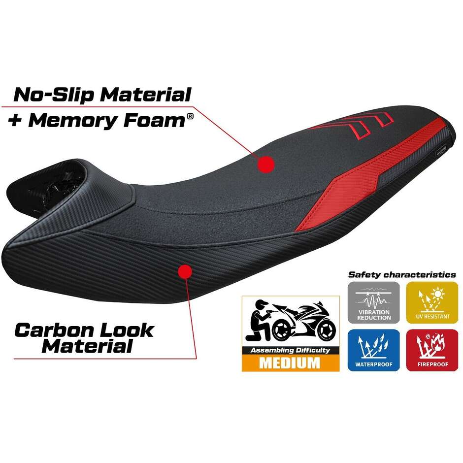 Rivestimento Sella TPZ Italia Specifico Per BMW F 900 GS  2024-2025 Modello Nemo Ultragrip Comfort System