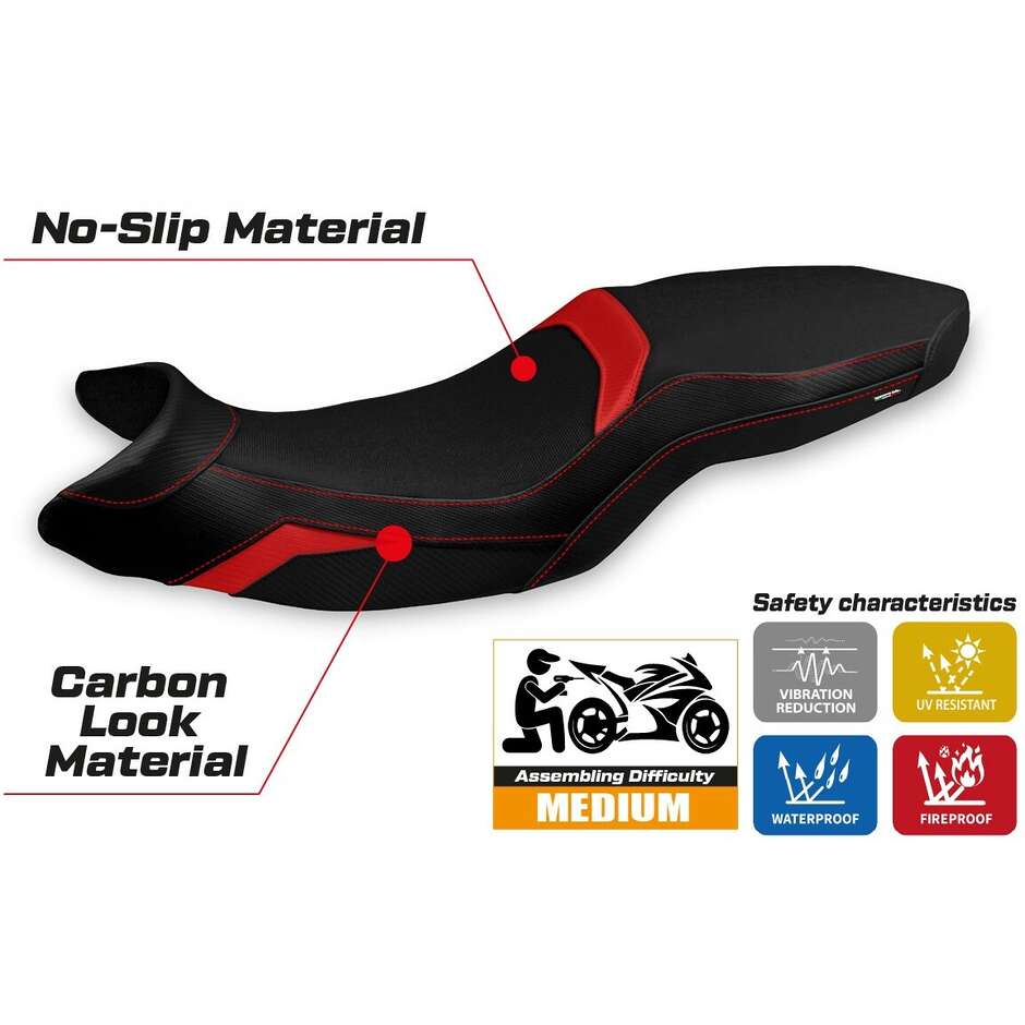 Rivestimento Sella TPZ Italia Specifico Per BMW F 900 XR 2019-2025 Modello Tartu Comfort System