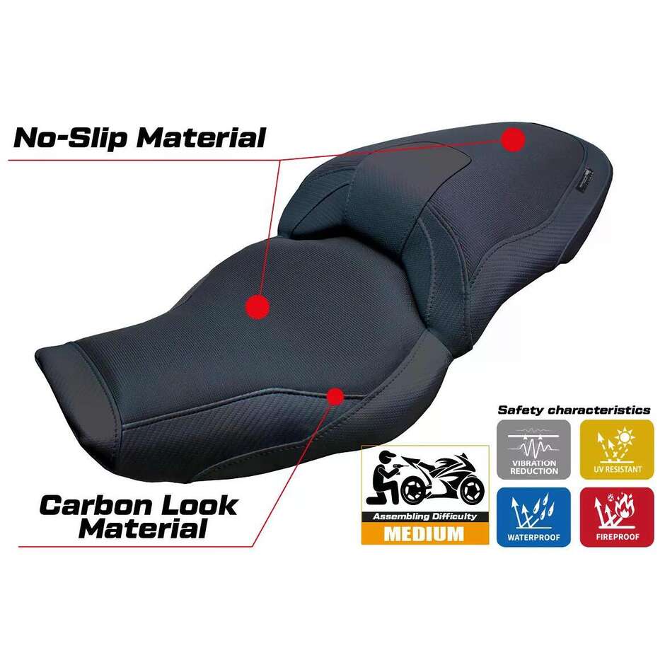 Rivestimento Sella TPZ Italia Specifico Per BMW M 1000 XR  2024-2025 Modello Graz