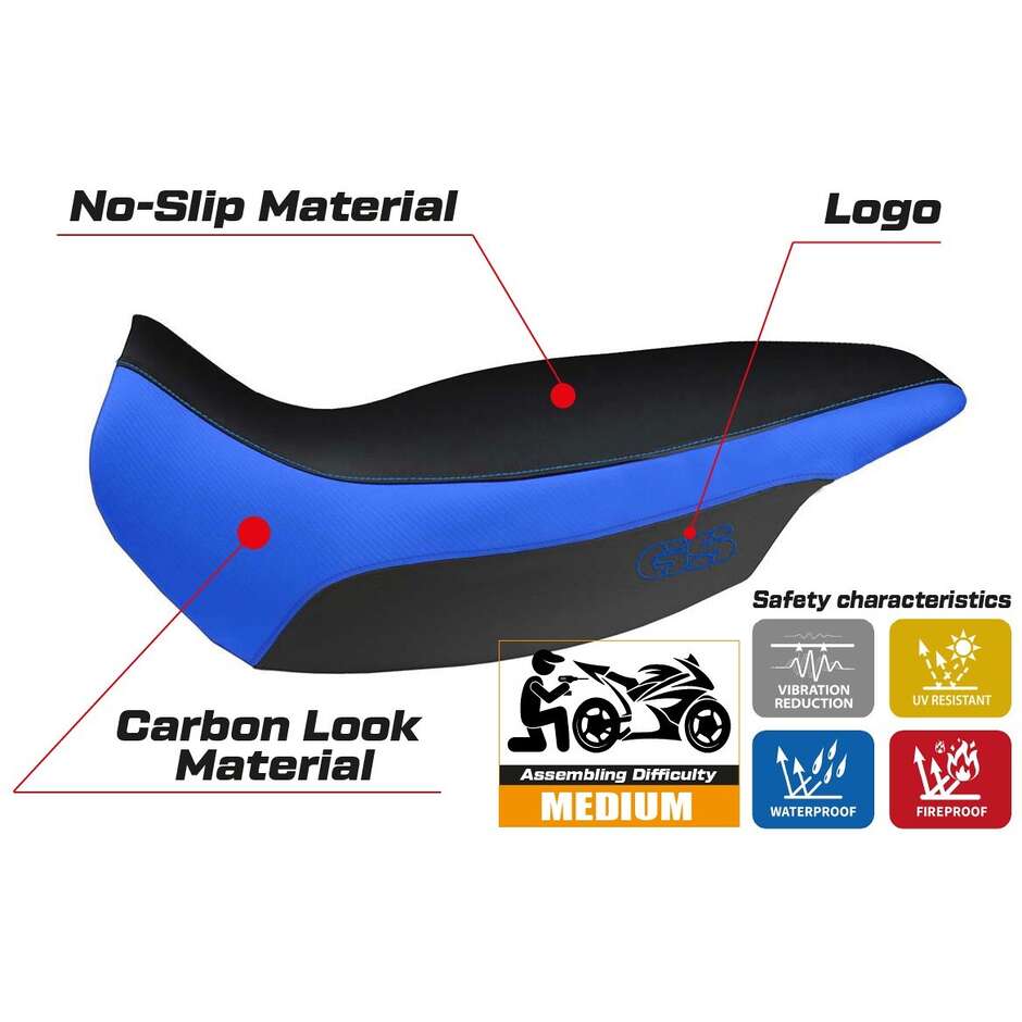Rivestimento Sella TPZ Italia Specifico Per BMW R 1150 GS Adventure 2002 - 2006 Modello Giarre